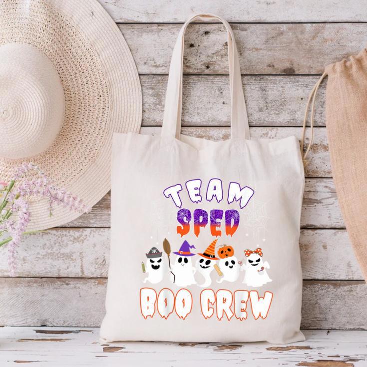 Halloween Costume Team SPED Teacher Special Education Canvas Tote Bag, gift for family, gift for coworker Halloween Costume Team SPED Teacher Special Education Canvas Tote Bag, gift for family, gift for coworker