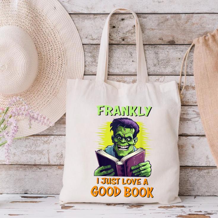 Halloween Teacher Librarian Frankenstein Reading Books Canvas Tote Bag, gift for family, gift for coworker Halloween Teacher Librarian Frankenstein Reading Books Canvas Tote Bag, gift for family, gift for coworker
