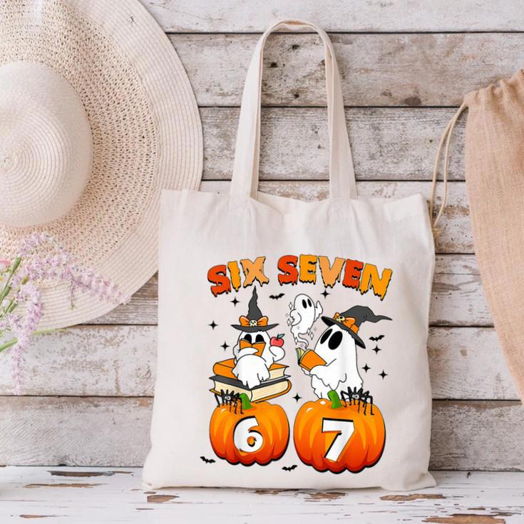 Haunted By 67 Boo Ghost Pumpkin Halloween Teacher Canvas Tote Bag, gift for family, gift for coworker Haunted By 67 Boo Ghost Pumpkin Halloween Teacher Canvas Tote Bag, gift for family, gift for coworker