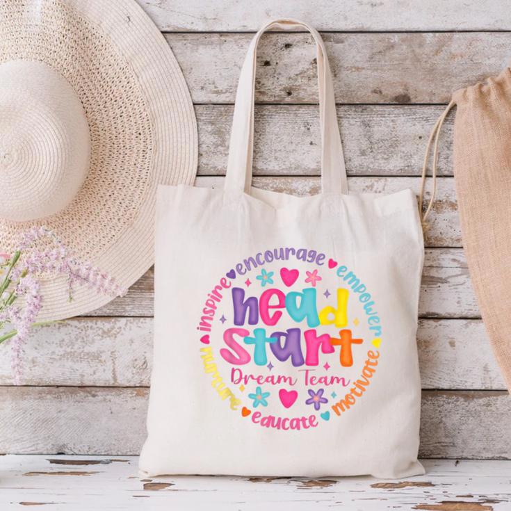 Head Start Dream Team Squad Teacher Headstart Back To School Canvas Tote Bag, gift for family, gift for coworker Head Start Dream Team Squad Teacher Headstart Back To School Canvas Tote Bag, gift for family, gift for coworker