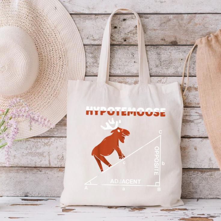 Hypotemoose Mathematics Teacher Mathematician Math Geek Canvas Tote Bag, gift for family, gift for coworker Hypotemoose Mathematics Teacher Mathematician Math Geek Canvas Tote Bag, gift for family, gift for coworker
