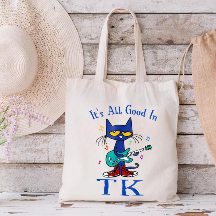 Its All Good In TK Cat Transitional Kindergarten Teacher Kid Canvas Tote Bag, gift for family, gift for coworker Its All Good In TK Cat Transitional Kindergarten Teacher Kid Canvas Tote Bag, gift for family, gift for coworker