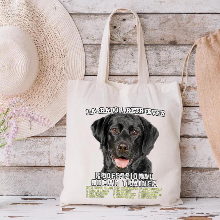 Labrador Retriever Lab Professional Human Trainer Canvas Tote Bag, gift for family, gift for coworker
