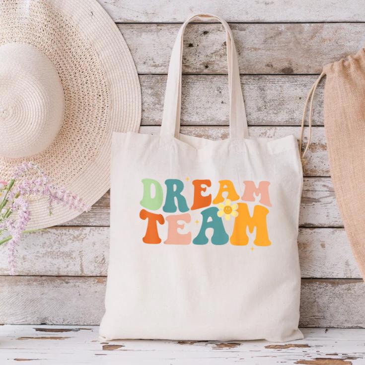 Last Day Of School Back To School Dream-Team Teacher Kids Canvas Tote Bag, gift for family, gift for coworker Last Day Of School Back To School Dream-Team Teacher Kids Canvas Tote Bag, gift for family, gift for coworker
