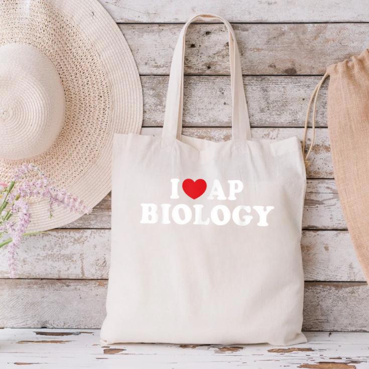 I Love AP Biology I Heart AP Biology Teachers Students For Men Women Kids Canvas Tote Bag, gift for family, gift for coworker I Love AP Biology I Heart AP Biology Teachers Students For Men Women Kids Canvas Tote Bag, gift for family, gift for coworker