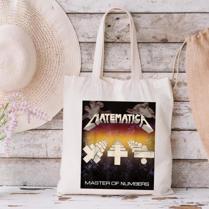 Matematica Master Of Numbers Math Teachers Puppets Parody Canvas Tote Bag, gift for family, gift for coworker Matematica Master Of Numbers Math Teachers Puppets Parody Canvas Tote Bag, gift for family, gift for coworker