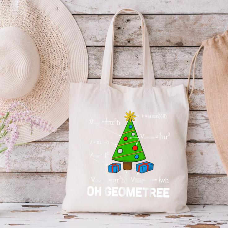 Math Geometry Christmas Tree Geometree Teacher Canvas Tote Bag, gift for family, gift for coworker Math Geometry Christmas Tree Geometree Teacher Canvas Tote Bag, gift for family, gift for coworker