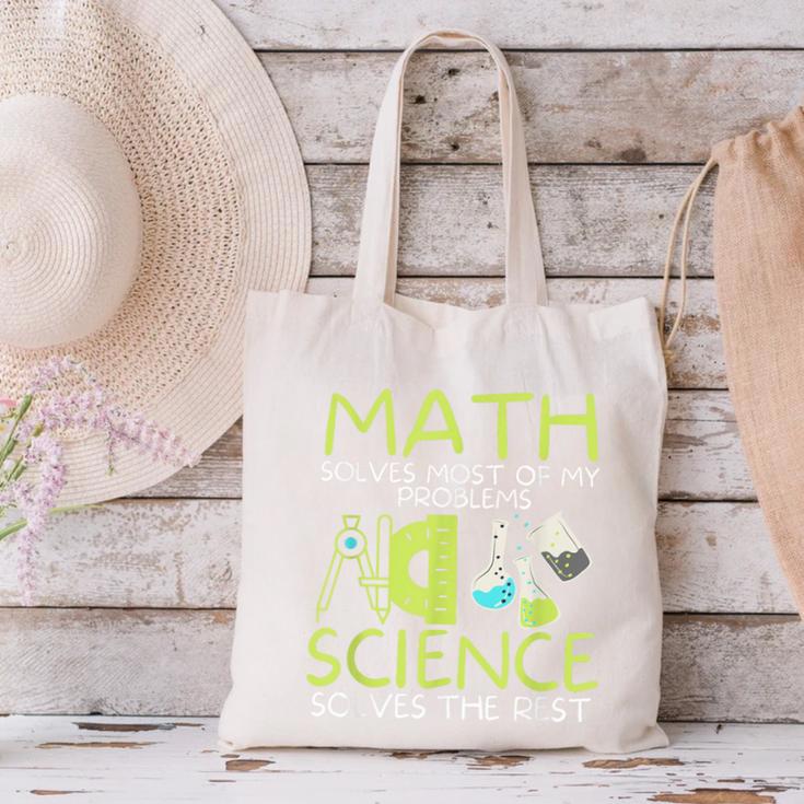 Math Solves Most Of My Problems Science Math Science Teacher Canvas Tote Bag, Science Teacher Tote Bags, gift for family, gift for coworker Math Solves Most Of My Problems Science Math Science Teacher Canvas Tote Bag, Science Teacher Tote Bags, gift for family, gift for coworker
