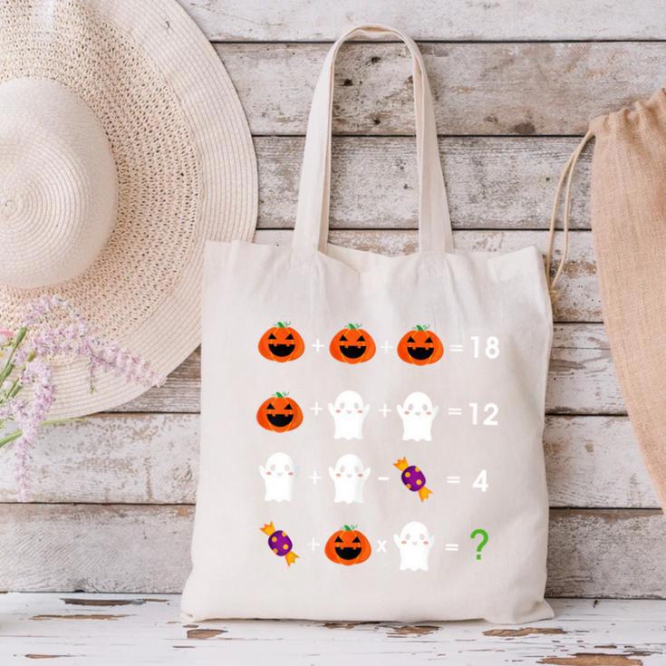 Order Of Operations Halloween Quiz Math Teacher For Men Women Kids Canvas Tote Bag, gift for family, gift for coworker Order Of Operations Halloween Quiz Math Teacher For Men Women Kids Canvas Tote Bag, gift for family, gift for coworker