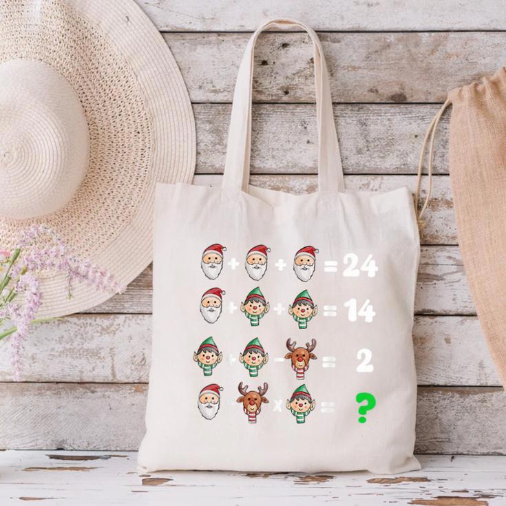 Order Of Operations Quiz Christmas Math Teacher Xmas Math Canvas Tote Bag, gift for family, gift for coworker Order Of Operations Quiz Christmas Math Teacher Xmas Math Canvas Tote Bag, gift for family, gift for coworker
