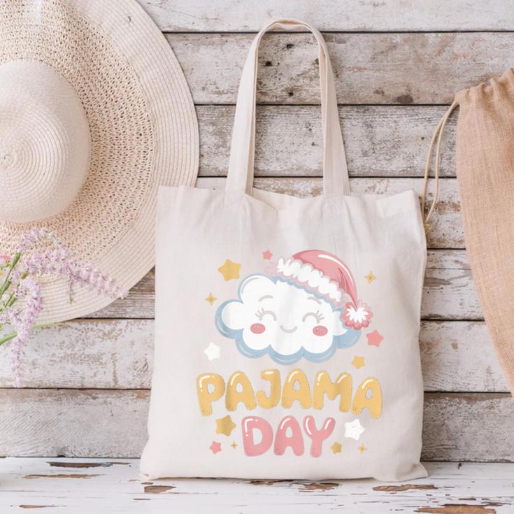 Pajama Day School Spirit Week Fun Cloud Teacher Canvas Tote Bag, gift for family, gift for coworker Pajama Day School Spirit Week Fun Cloud Teacher Canvas Tote Bag, gift for family, gift for coworker
