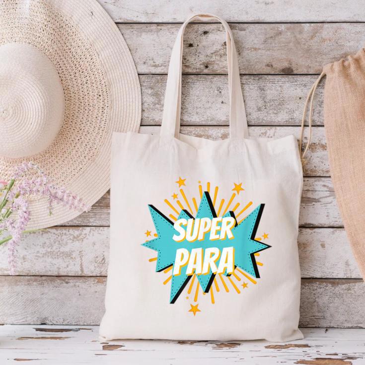 Para Shirt Super Para Paraprofessional Teacher Canvas Tote Bag, Super Teacher Tote Bags, gift for family, gift for coworker Para Shirt Super Para Paraprofessional Teacher Canvas Tote Bag, Super Teacher Tote Bags, gift for family, gift for coworker