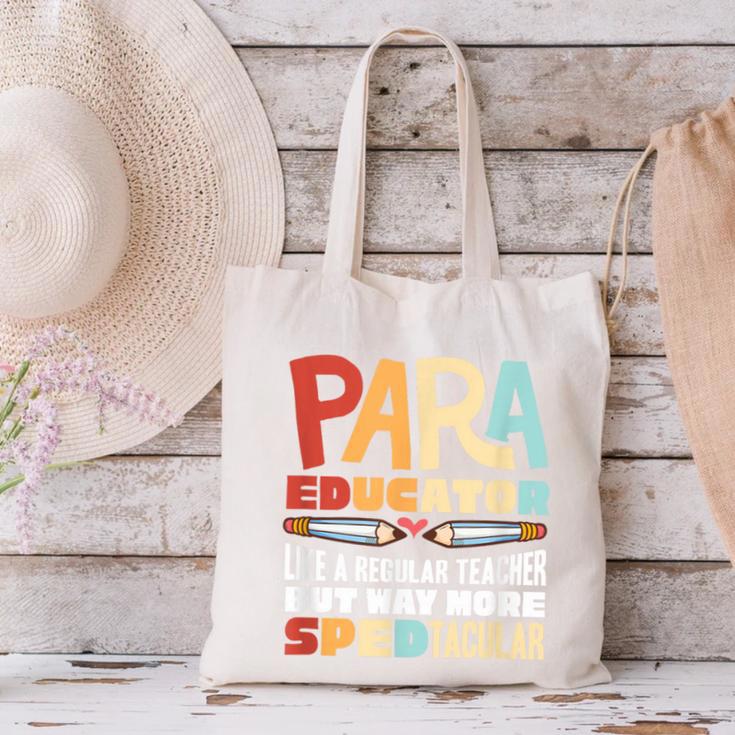 Paraeducator Paraprofessional SPED Teacher Canvas Tote Bag, gift for family, gift for coworker Paraeducator Paraprofessional SPED Teacher Canvas Tote Bag, gift for family, gift for coworker