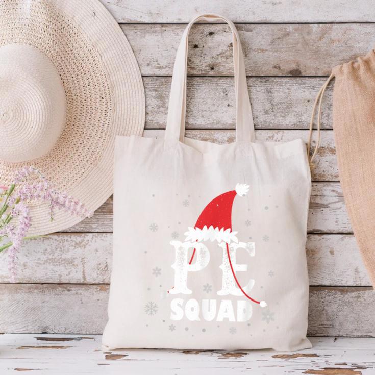 PE Squad Christmas PE Teacher Matching Xmas Canvas Tote Bag, Pe Teacher Tote Bags, gift for family, gift for coworker PE Squad Christmas PE Teacher Matching Xmas Canvas Tote Bag, Pe Teacher Tote Bags, gift for family, gift for coworker