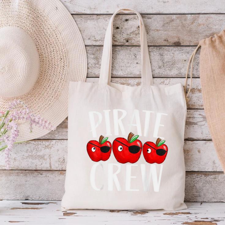 Pirate Crew Pirate Teacher Team Squad Talk Like A Pirate Day For Men Women Kids Canvas Tote Bag, gift for family, gift for coworker Pirate Crew Pirate Teacher Team Squad Talk Like A Pirate Day For Men Women Kids Canvas Tote Bag, gift for family, gift for coworker