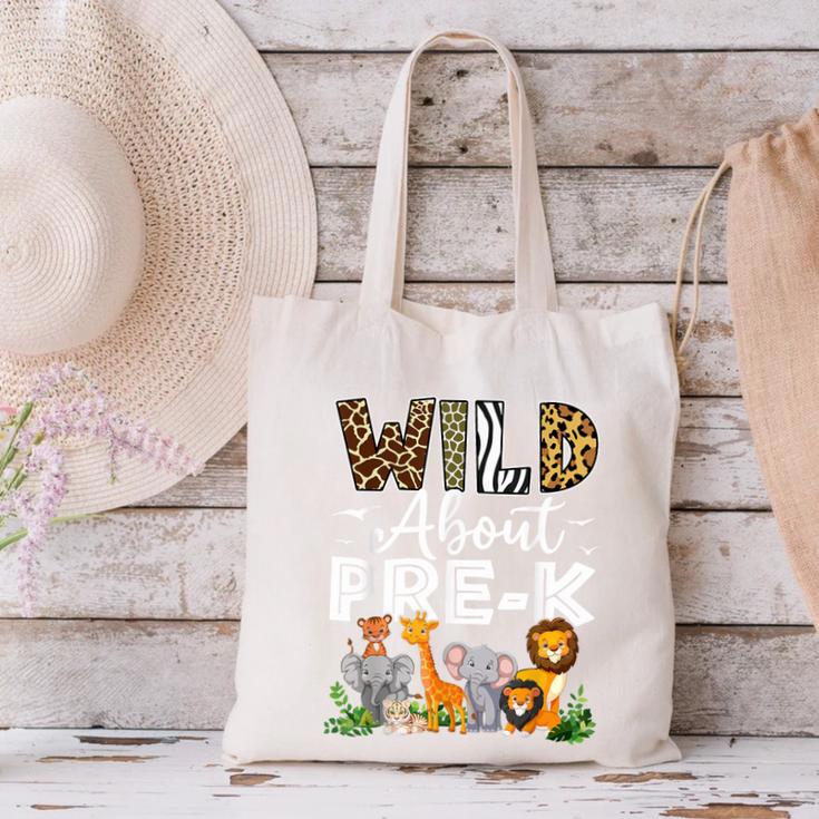 Pre-k Teacher Kids Back To School Wild About Pre-k Canvas Tote Bag, gift for family, gift for coworker Pre-k Teacher Kids Back To School Wild About Pre-k Canvas Tote Bag, gift for family, gift for coworker