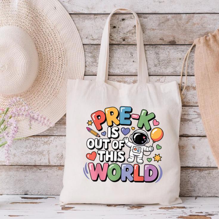 Pre-K Is Out Of This World Space Planets Teacher Canvas Tote Bag, gift for family, gift for coworker Pre-K Is Out Of This World Space Planets Teacher Canvas Tote Bag, gift for family, gift for coworker