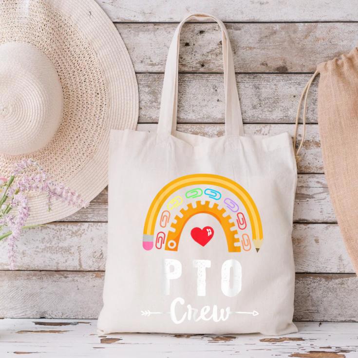 PTO Crew Parent School Volunteer Board Mom Parent Teacher Canvas Tote Bag, gift for family, gift for coworker PTO Crew Parent School Volunteer Board Mom Parent Teacher Canvas Tote Bag, gift for family, gift for coworker