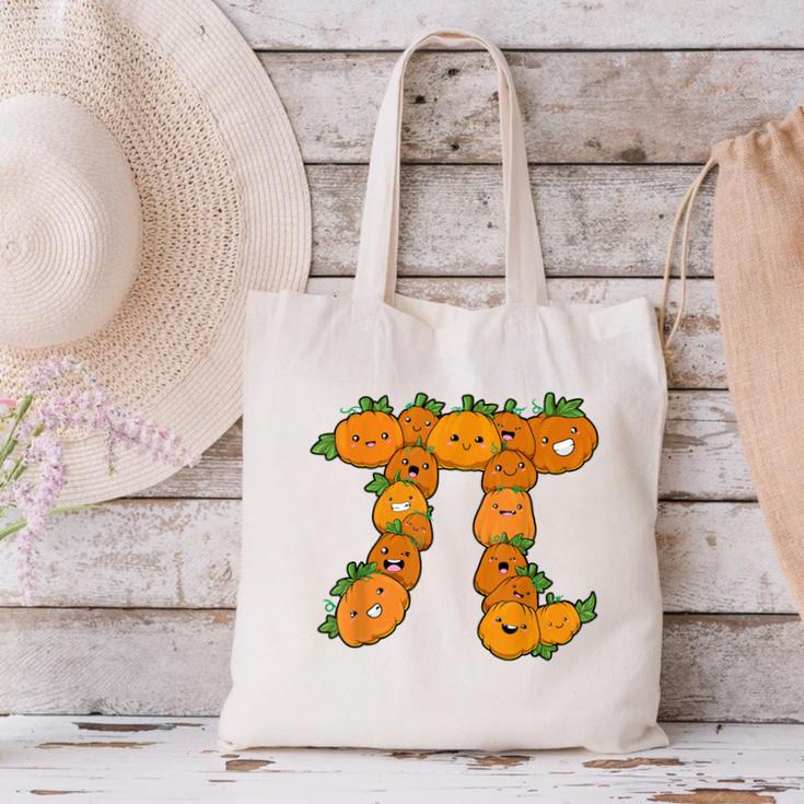 Pumpkin Pi Math Teacher Halloween Costume Geometry Canvas Tote Bag, gift for family, gift for coworker Pumpkin Pi Math Teacher Halloween Costume Geometry Canvas Tote Bag, gift for family, gift for coworker