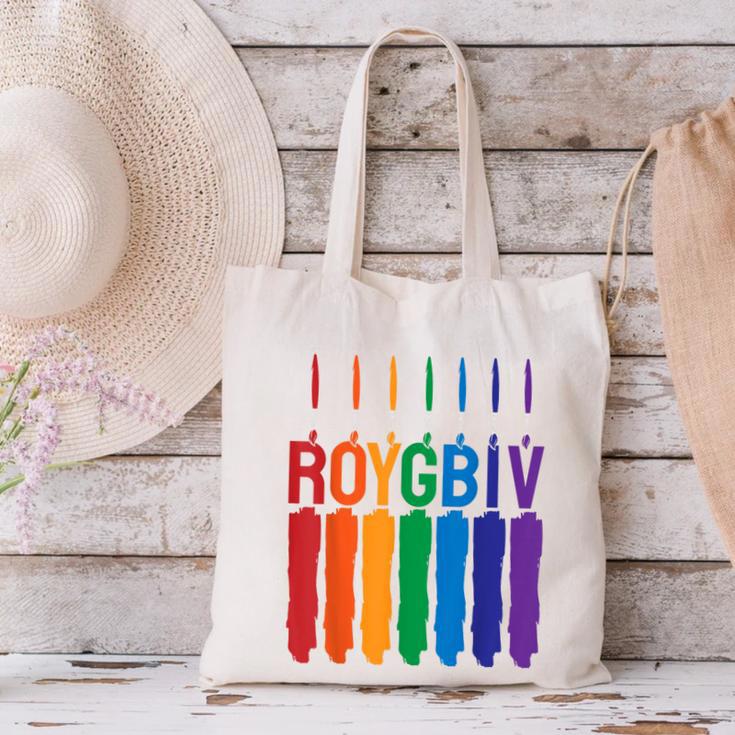 Rainbow Roygbiv Kids Artist Costume Art Teacher Canvas Tote Bag, gift for family, gift for coworker Rainbow Roygbiv Kids Artist Costume Art Teacher Canvas Tote Bag, gift for family, gift for coworker