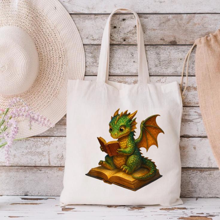 Reading Dragon Shirt For Bookish Teacher Librarian Bookworm Canvas Tote Bag, gift for family, gift for coworker Reading Dragon Shirt For Bookish Teacher Librarian Bookworm Canvas Tote Bag, gift for family, gift for coworker