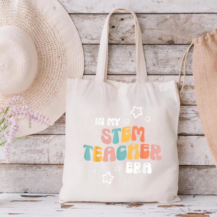 Retro Boho Math Science Professor In My STEM Teacher Era Canvas Tote Bag, Science Teacher Tote Bags, gift for family, gift for coworker Retro Boho Math Science Professor In My STEM Teacher Era Canvas Tote Bag, Science Teacher Tote Bags, gift for family, gift for coworker