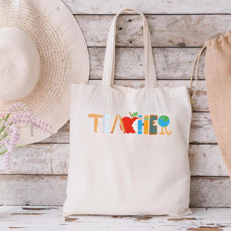 School Teacher Men And Women Back To School Teachers Canvas Tote Bag, gift for family, gift for coworker School Teacher Men And Women Back To School Teachers Canvas Tote Bag, gift for family, gift for coworker