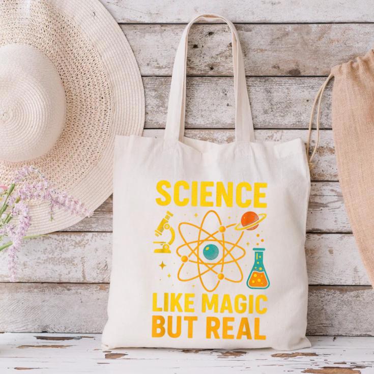 Science Like Magic But Real Nerdy Teacher Canvas Tote Bag, Science Teacher Tote Bags, gift for family, gift for coworker Science Like Magic But Real Nerdy Teacher Canvas Tote Bag, Science Teacher Tote Bags, gift for family, gift for coworker