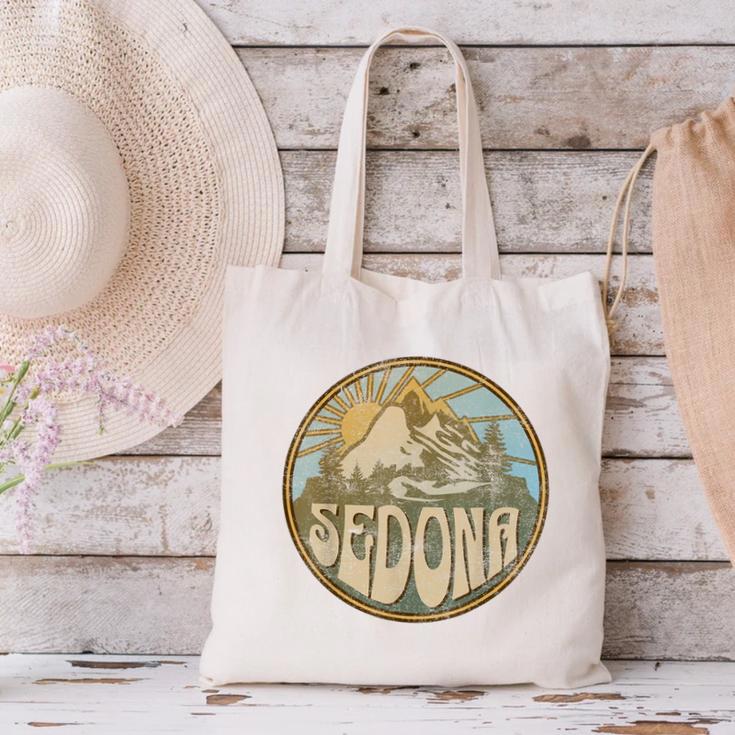 Sedona Arizona Nature Mountains Hiking Outdoors Canvas Tote Bag, gift for family, gift for coworker