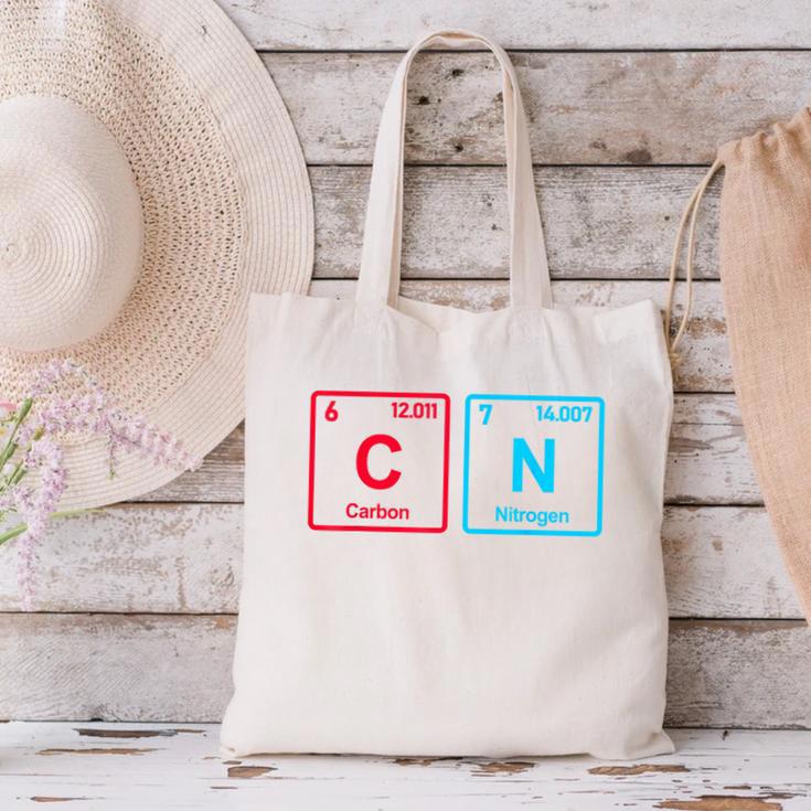 Six Seven Meme 6 7 Science Teacher 6-7 Periodic Table Canvas Tote Bag, Science Teacher Tote Bags, gift for family, gift for coworker