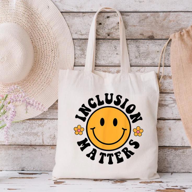Special Education Teacher Autism Awareness Inclusion Matters Canvas Tote Bag, gift for family, gift for coworker Special Education Teacher Autism Awareness Inclusion Matters Canvas Tote Bag, gift for family, gift for coworker