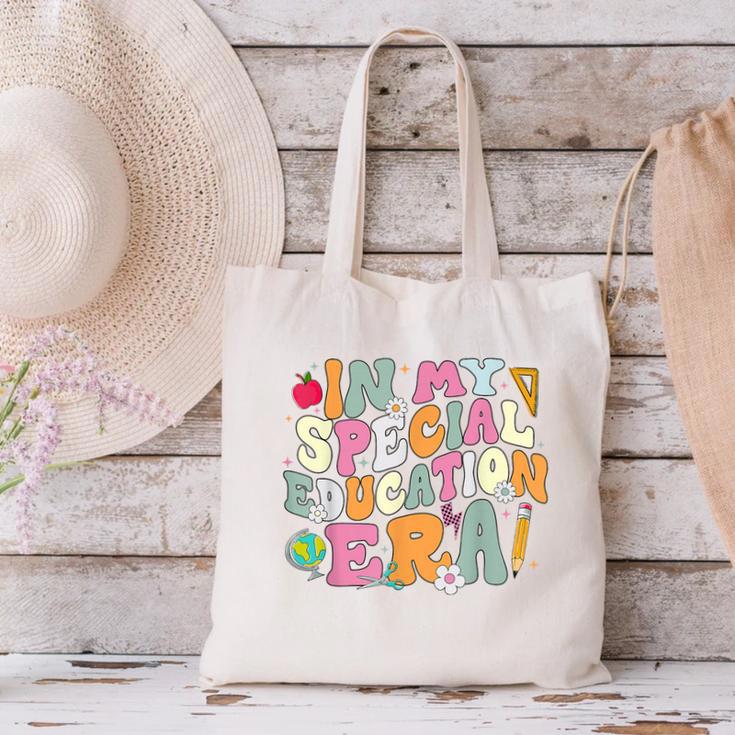 Special Education Teacher Era Inspirational SPED ABA Autism Canvas Tote Bag, gift for family, gift for coworker