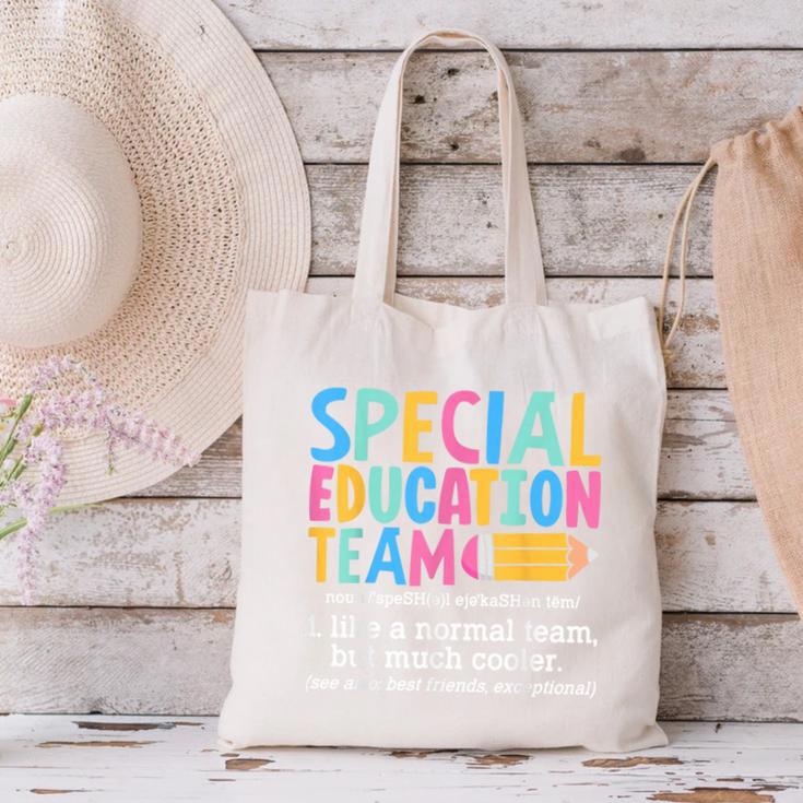 Special Education Team Definition Retro Ed Team Crew Teacher Canvas Tote Bag, gift for family, gift for coworker Special Education Team Definition Retro Ed Team Crew Teacher Canvas Tote Bag, gift for family, gift for coworker