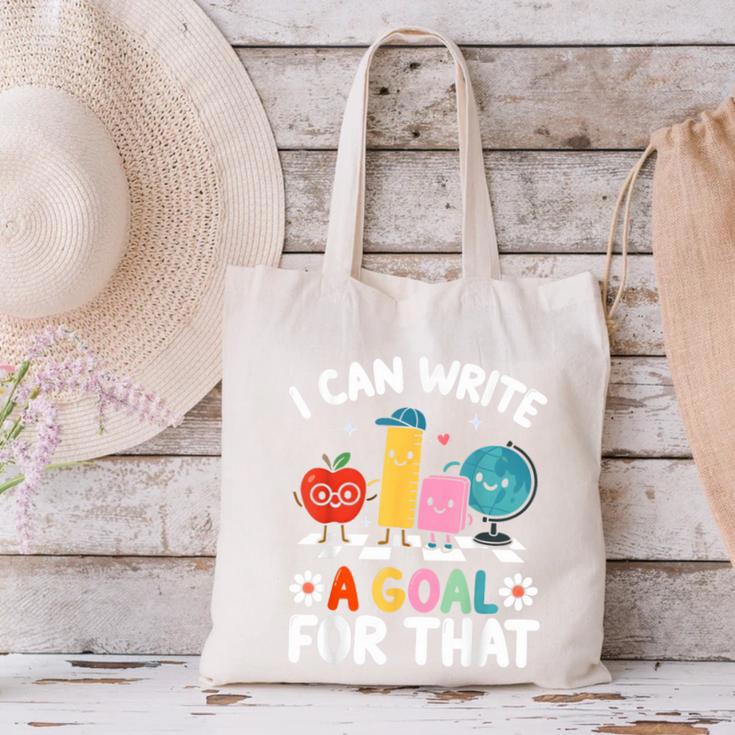 Special Education i Can Write a Goal For That Sped Teacher Canvas Tote Bag, gift for family, gift for coworker Special Education i Can Write a Goal For That Sped Teacher Canvas Tote Bag, gift for family, gift for coworker