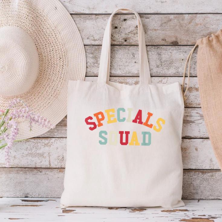 Specials Squad Co-Curricular Teachers Team For Men Women Canvas Tote Bag, gift for family, gift for coworker