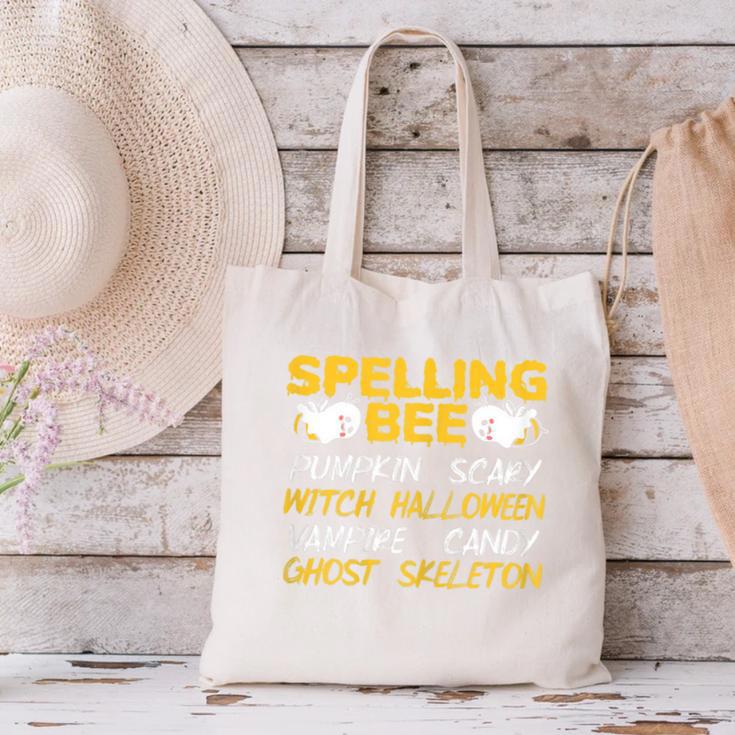 Spelling Bee Costume For a Halloween Teacher Pun Women Canvas Tote Bag, gift for family, gift for coworker Spelling Bee Costume For a Halloween Teacher Pun Women Canvas Tote Bag, gift for family, gift for coworker