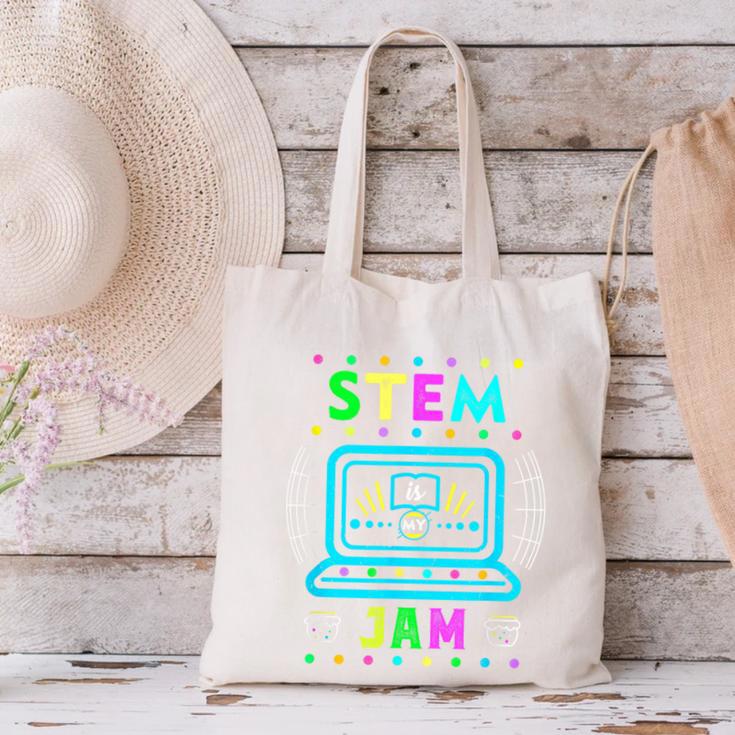 STEM Teacher Shirt STEM Teacher Tshirts STEM Is My Jam Canvas Tote Bag, gift for family, gift for coworker STEM Teacher Shirt STEM Teacher Tshirts STEM Is My Jam Canvas Tote Bag, gift for family, gift for coworker