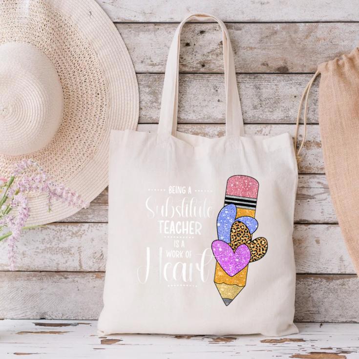 Being A Substitute Teacher Substitute Teaching Canvas Tote Bag, gift for family, gift for coworker Being A Substitute Teacher Substitute Teaching Canvas Tote Bag, gift for family, gift for coworker