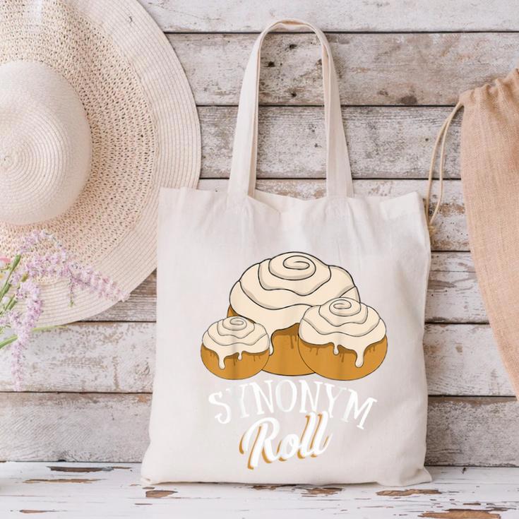 Synonym Roll Teacher And Grammar Geeks Pun For Men Women Kids Canvas Tote Bag, gift for family, gift for coworker Synonym Roll Teacher And Grammar Geeks Pun For Men Women Kids Canvas Tote Bag, gift for family, gift for coworker