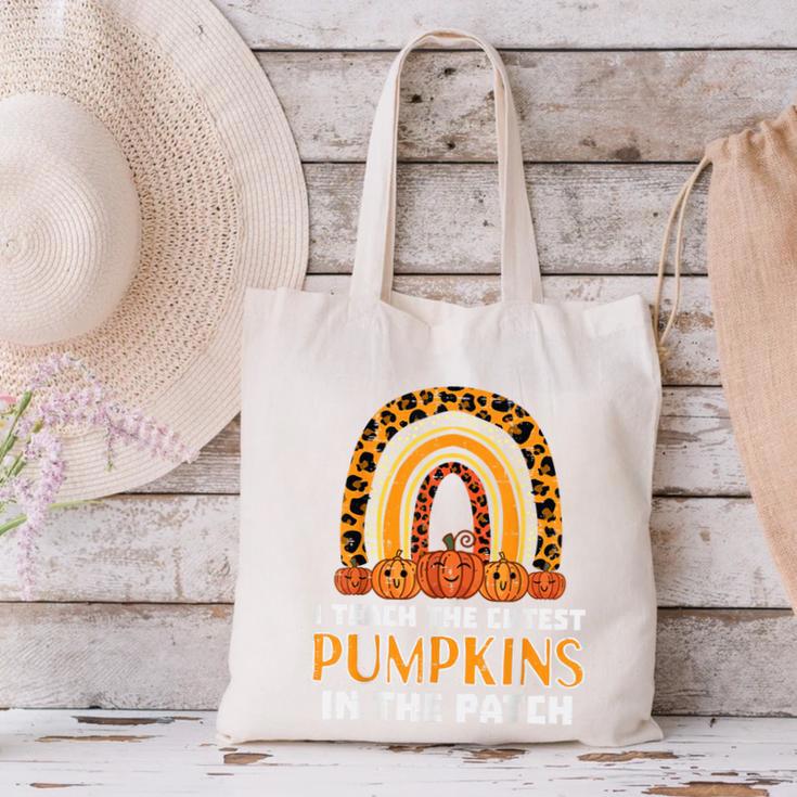 Teach Leopard Rainbow Cute Halloween Costume Teacher Women Canvas Tote Bag, gift for family, gift for coworker Teach Leopard Rainbow Cute Halloween Costume Teacher Women Canvas Tote Bag, gift for family, gift for coworker