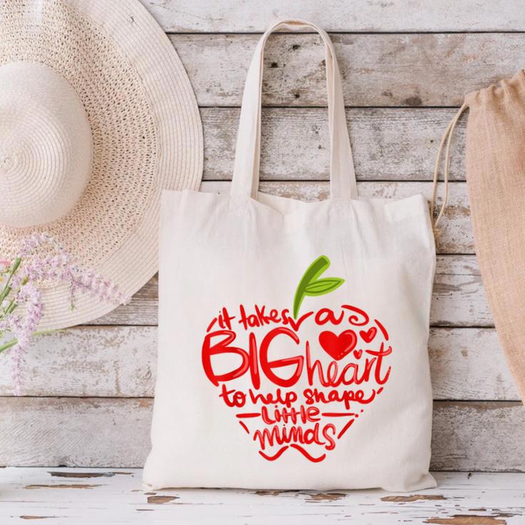 Teacher Day T Shirt Appreciation Day Apple Teach Learn Canvas Tote Bag, gift for family, gift for coworker Teacher Day T Shirt Appreciation Day Apple Teach Learn Canvas Tote Bag, gift for family, gift for coworker