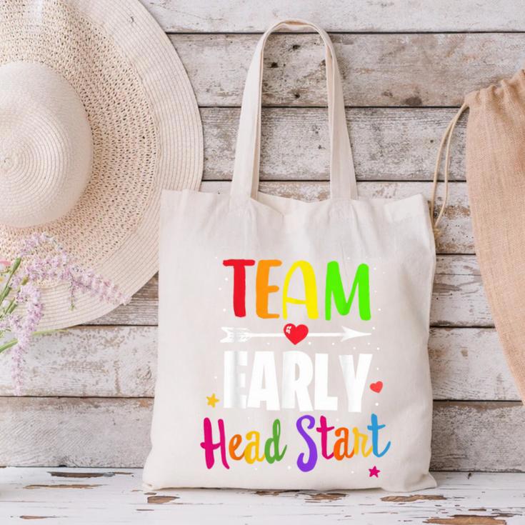 Teacher Early Childhood Education Preschool Head Start Crew Canvas Tote Bag, gift for family, gift for coworker