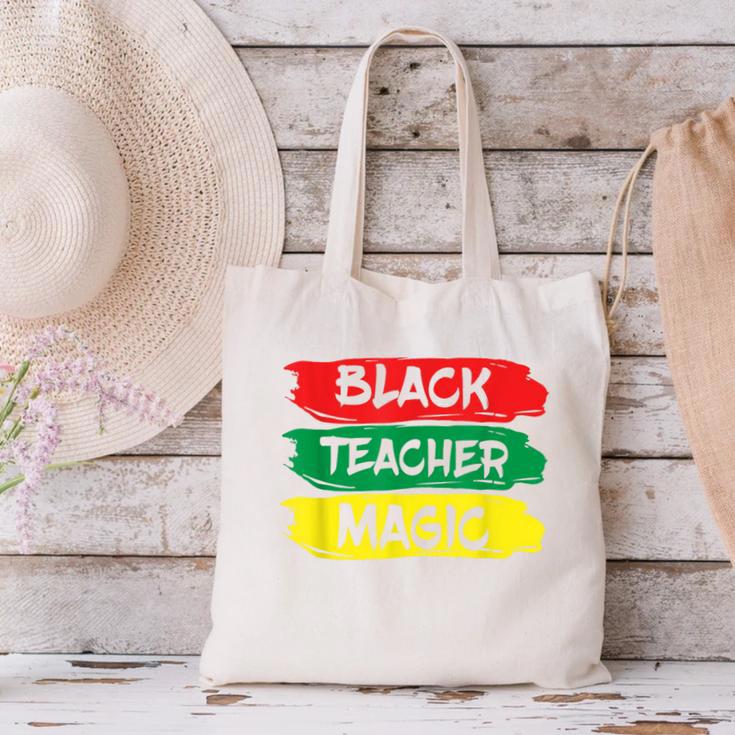 Teacher Magic Black History Month Educator For Men Women Canvas Tote Bag, History Teacher Tote Bags, gift for family, gift for coworker