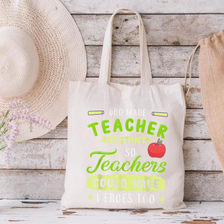 Teacher Teaching Assistant Aide Hero Canvas Tote Bag, gift for family, gift for coworker Teacher Teaching Assistant Aide Hero Canvas Tote Bag, gift for family, gift for coworker