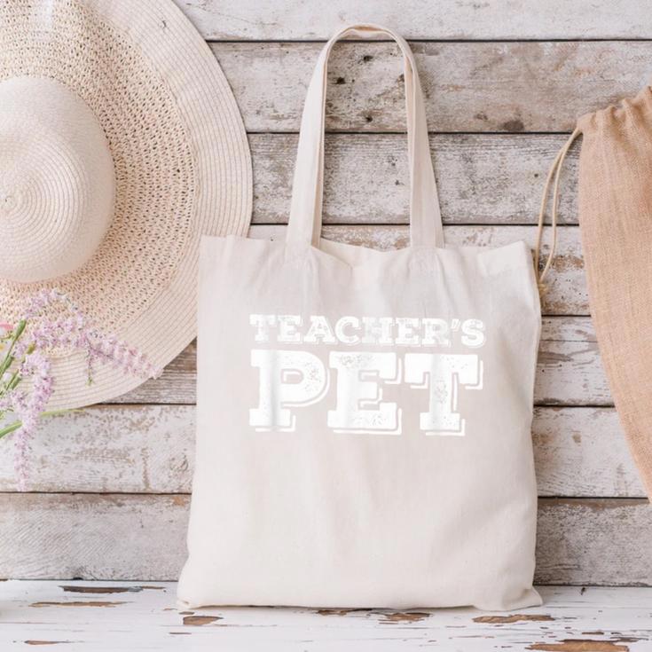 TEACHER'S PET You'Re My Favorite Do Me A Favor Canvas Tote Bag, gift for family, gift for coworker TEACHER'S PET You'Re My Favorite Do Me A Favor Canvas Tote Bag, gift for family, gift for coworker
