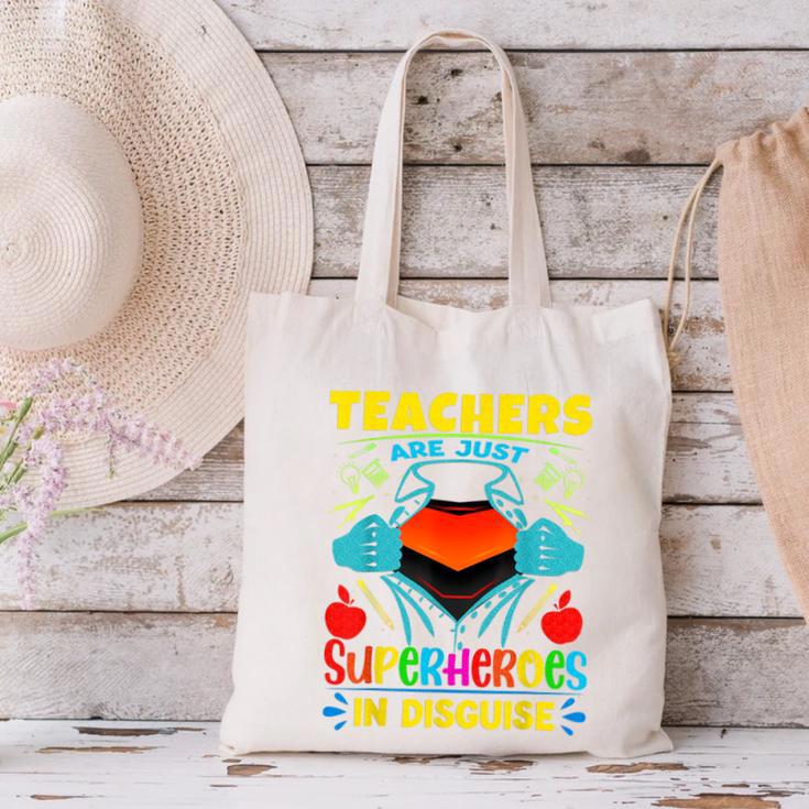 Teachers Are Superheroes – Fun Appreciation Canvas Tote Bag, gift for family, gift for coworker Teachers Are Superheroes – Fun Appreciation Canvas Tote Bag, gift for family, gift for coworker