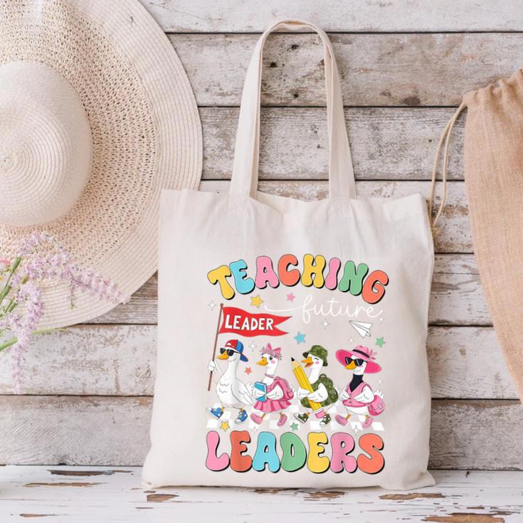 Teaching Future Leaders Groovy Teacher Back To School Canvas Tote Bag, Groovy Teacher Tote Bags, Future Teacher Tote Bags, gift for family, gift for coworker Teaching Future Leaders Groovy Teacher Back To School Canvas Tote Bag, Groovy Teacher Tote Bags, Future Teacher Tote Bags, gift for family, gift for coworker