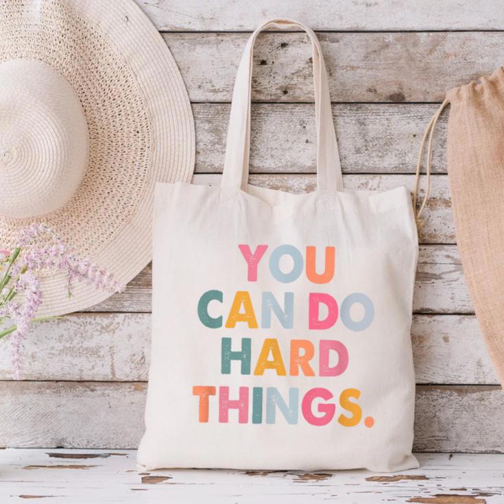 Test Day Teacher You Can Do Hard Things Women Kids Canvas Tote Bag, gift for family, gift for coworker Test Day Teacher You Can Do Hard Things Women Kids Canvas Tote Bag, gift for family, gift for coworker