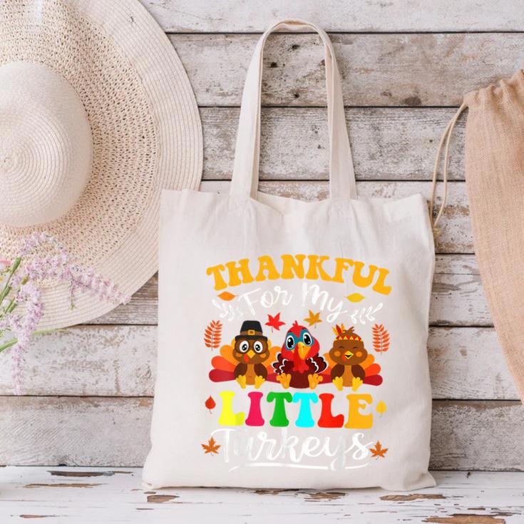 Thankful For My Little Turkeys Teacher Thanksgiving Teachers Canvas Tote Bag, gift for family, gift for coworker Thankful For My Little Turkeys Teacher Thanksgiving Teachers Canvas Tote Bag, gift for family, gift for coworker