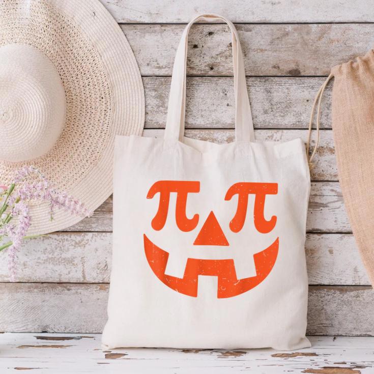 Thanksgiving Math Teacher Pumpkin Pi Pie Math Costume Canvas Tote Bag, gift for family, gift for coworker Thanksgiving Math Teacher Pumpkin Pi Pie Math Costume Canvas Tote Bag, gift for family, gift for coworker